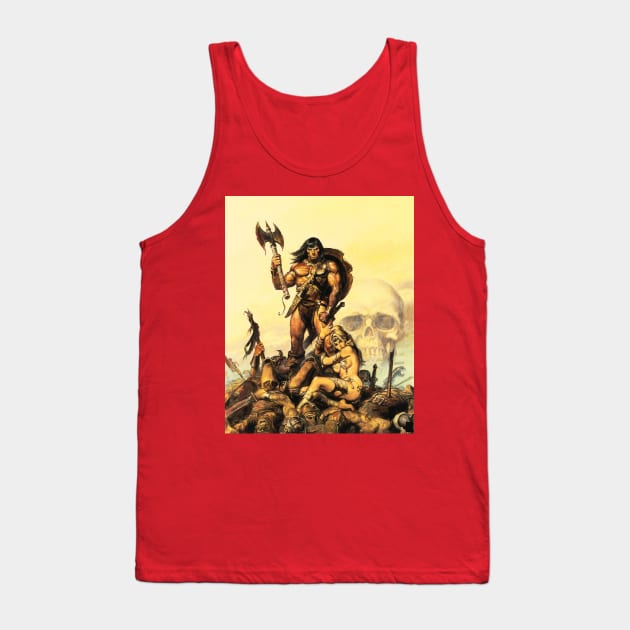 Conan the Barbarian 5 Tank Top by stormcrow